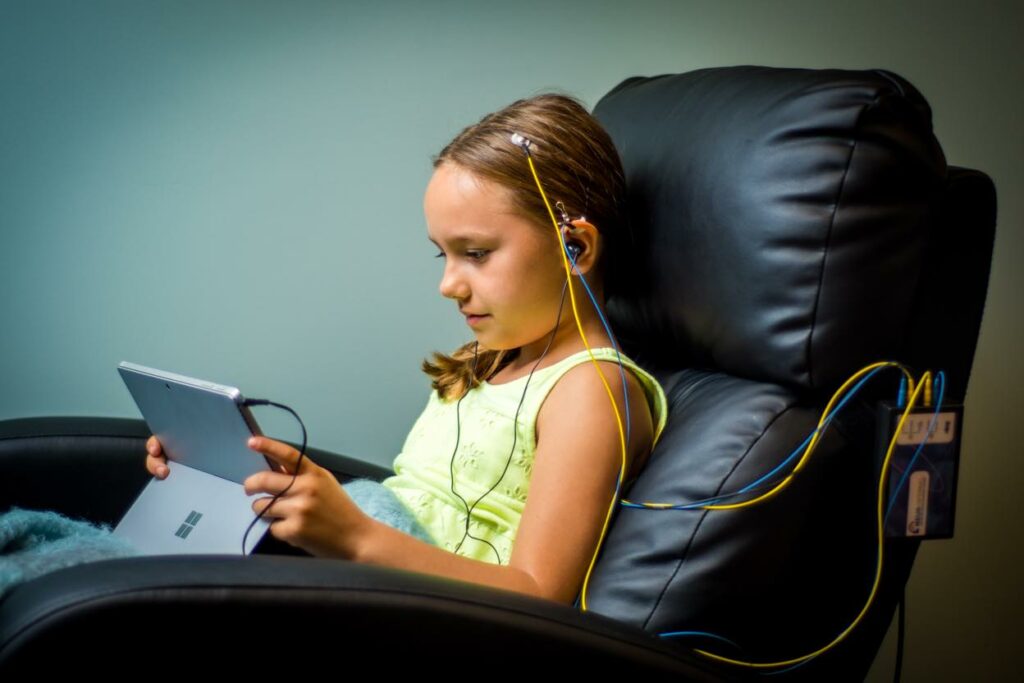Séance de Neurofeedback à Siouville